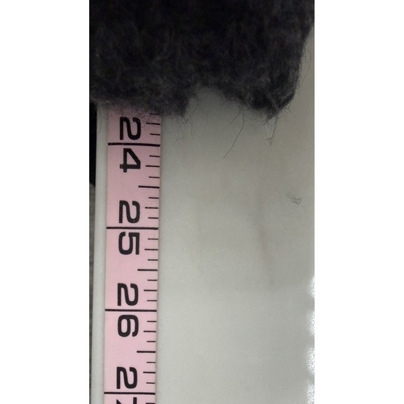 Aerie Mock Neck Grey Sweater Slouchy Pullover Boxy Chunky Knit Minimalist Preppy - Picture 10 of 11